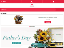 Tablet Screenshot of gillespieflorists.com